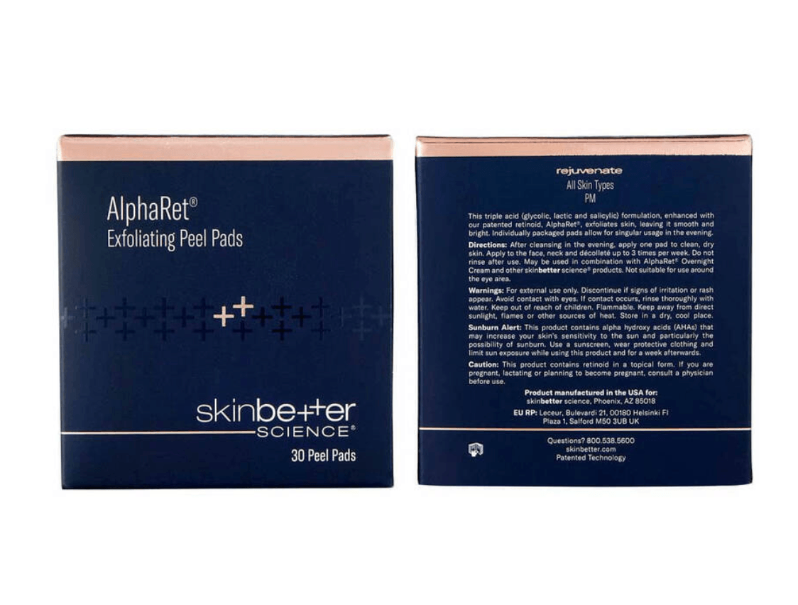 SkinBetter Science: Alpharet Peel Pads - 3 Pack - Meredith Lane Aesthetics