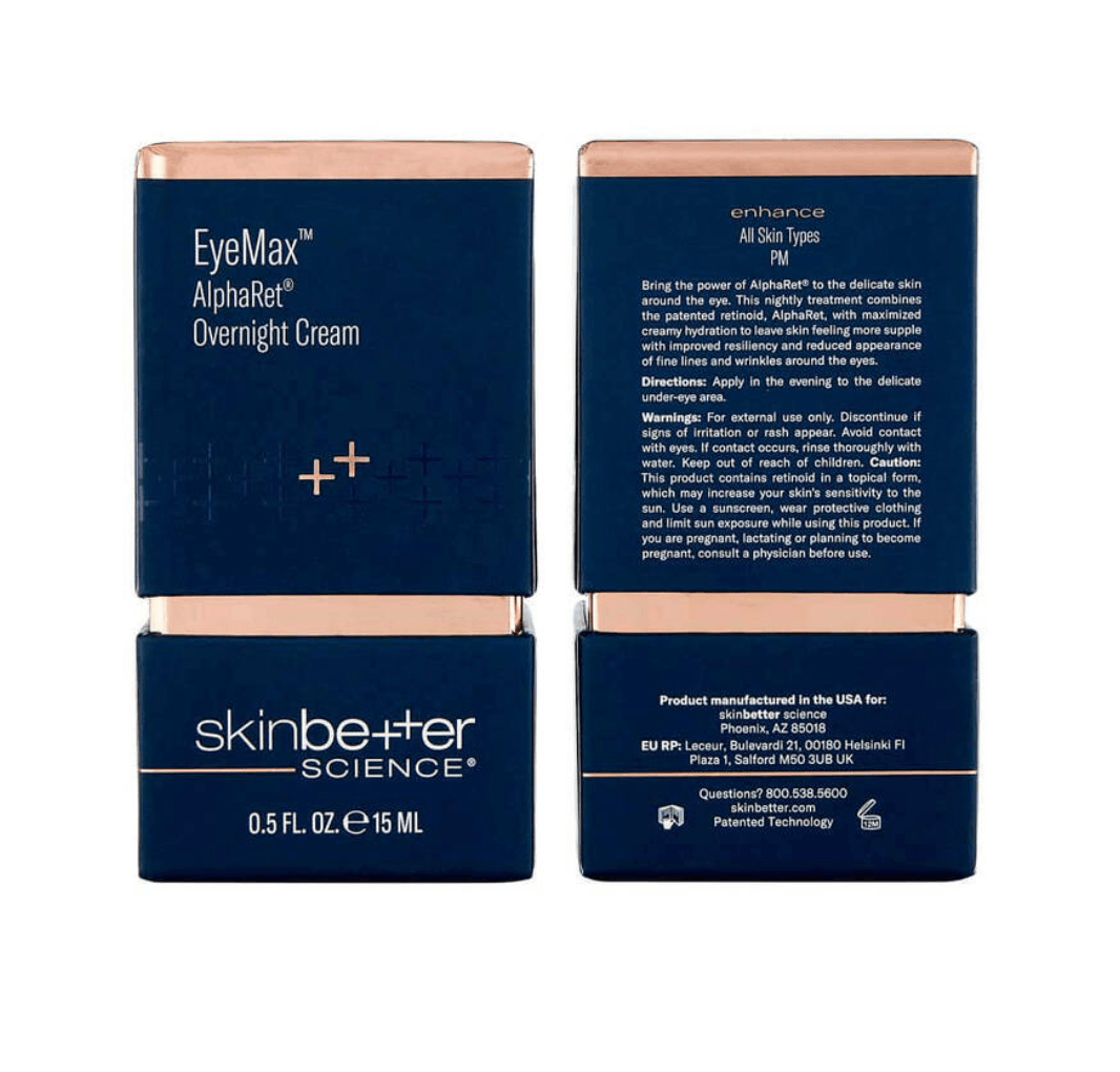 SkinBetter Science: Eye Max AlphaRet Overnight Cream - Meredith Lane Aesthetics