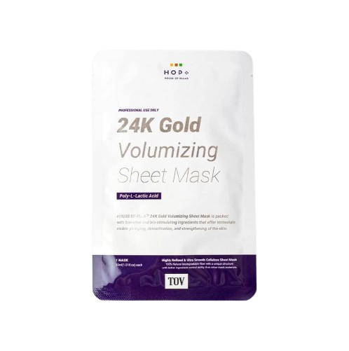 TOV Medical Aesthetics: 24K Gold Volumizing Sheet Mask
